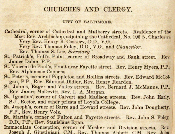 Catholic Almanacs Database